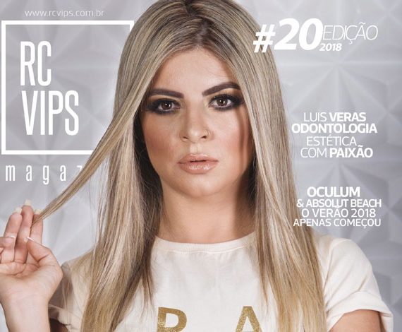 Braé Hair Care na capa da RCVIPS Magazine