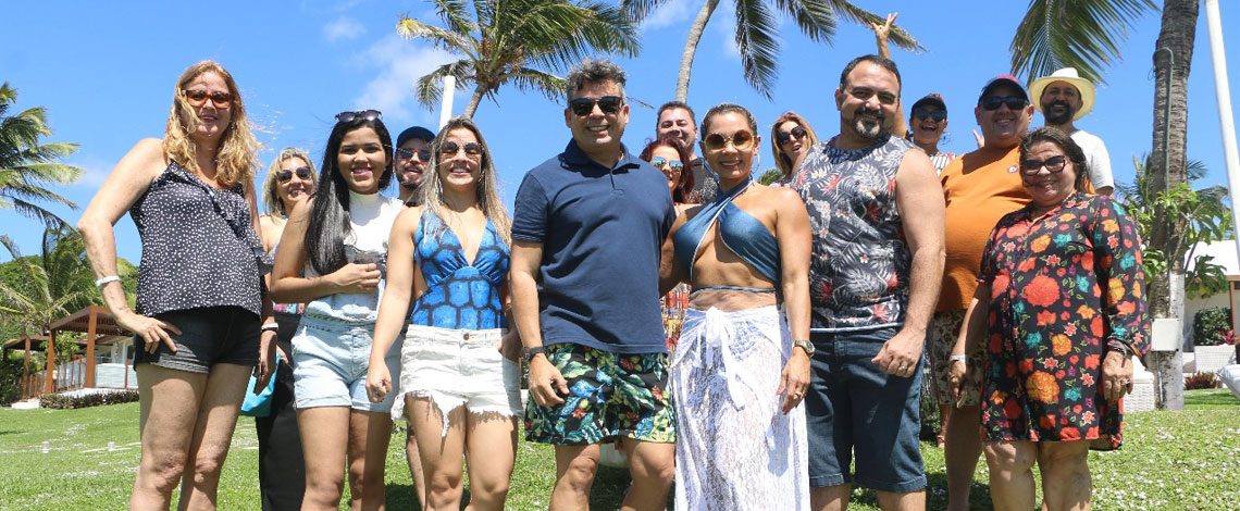 Jornalistas de Natal e João Pessoa participaram de fampress em Pipa a convite da WRT Turismo