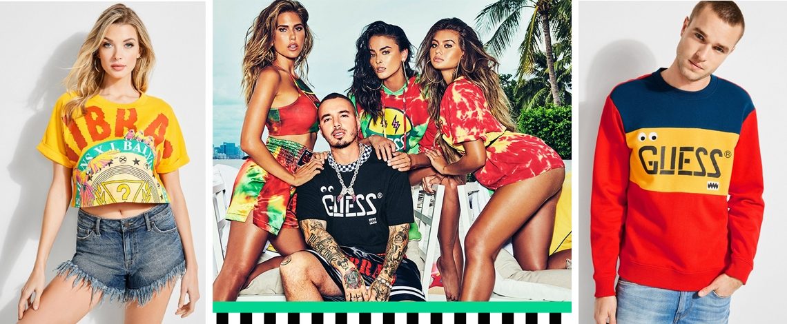 Guess lança coleção cápsula em parceria com J Balvin