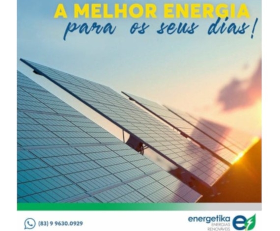 Energetika: parceira na live de hoje