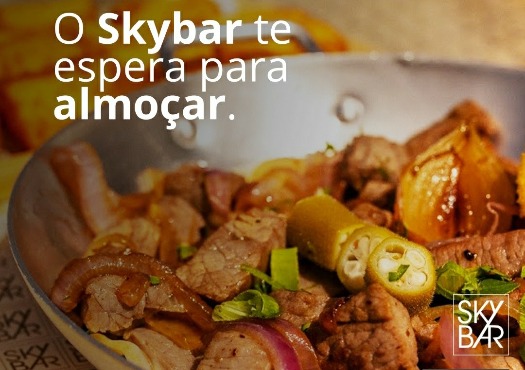 Skybar para almoço