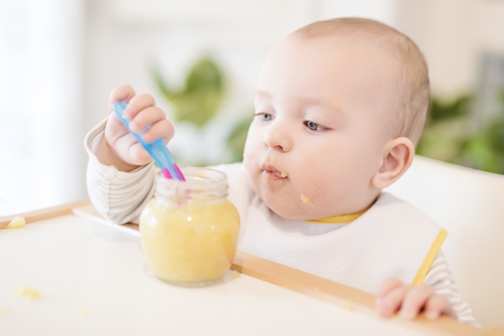 Alimentos sólidos para bebês