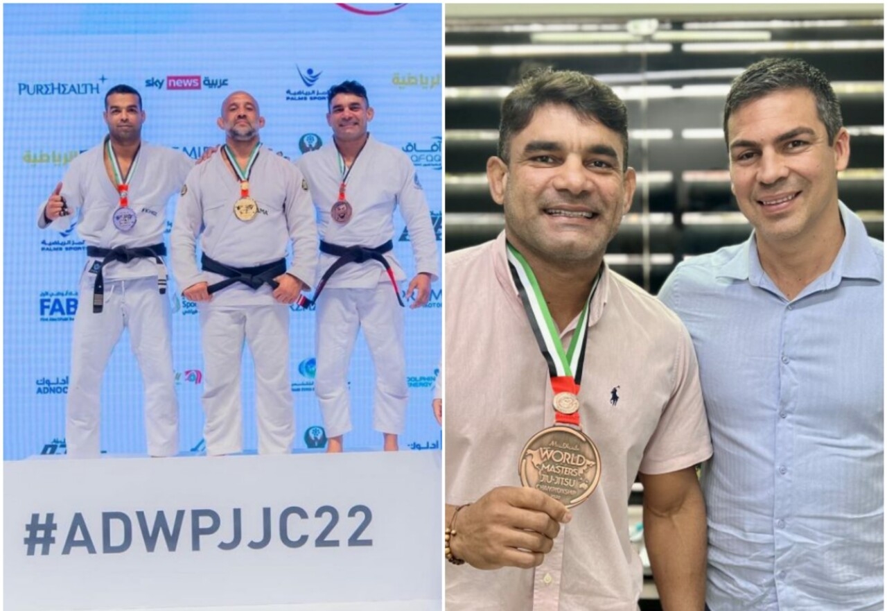 Bronze no Mundial de Jiu-jitsu