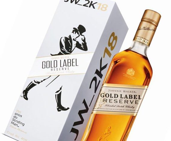 Striding Man de Johnnie Walker faz 110 anos