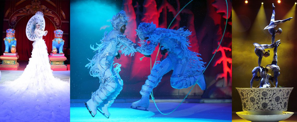 Teatro Pedra do Reino recebe o Circo da China on Ice – O Mundo da Imaginação