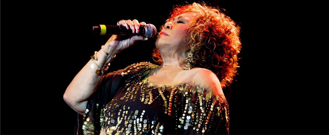 Alcione comemora 70 anos de idade e 45 de carreira em show especial em João Pessoa