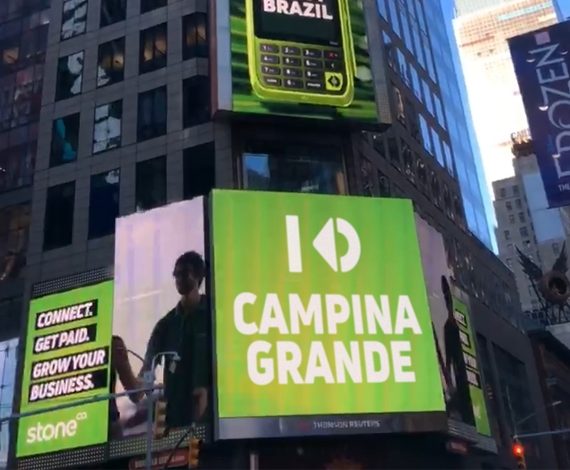 Campina Grande na Times Square