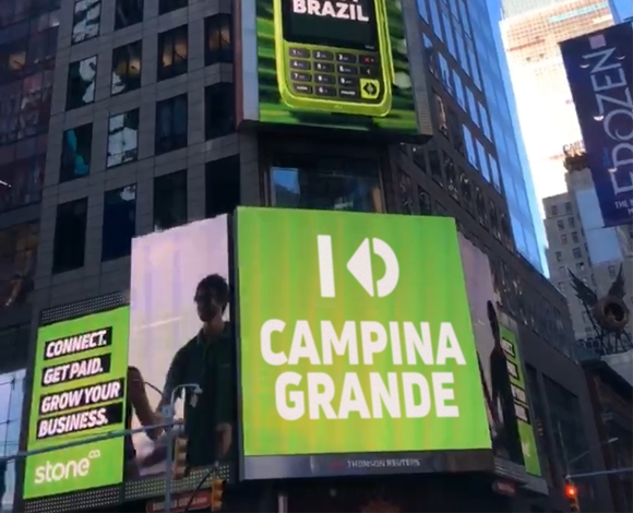 Campina Grande na Times Square