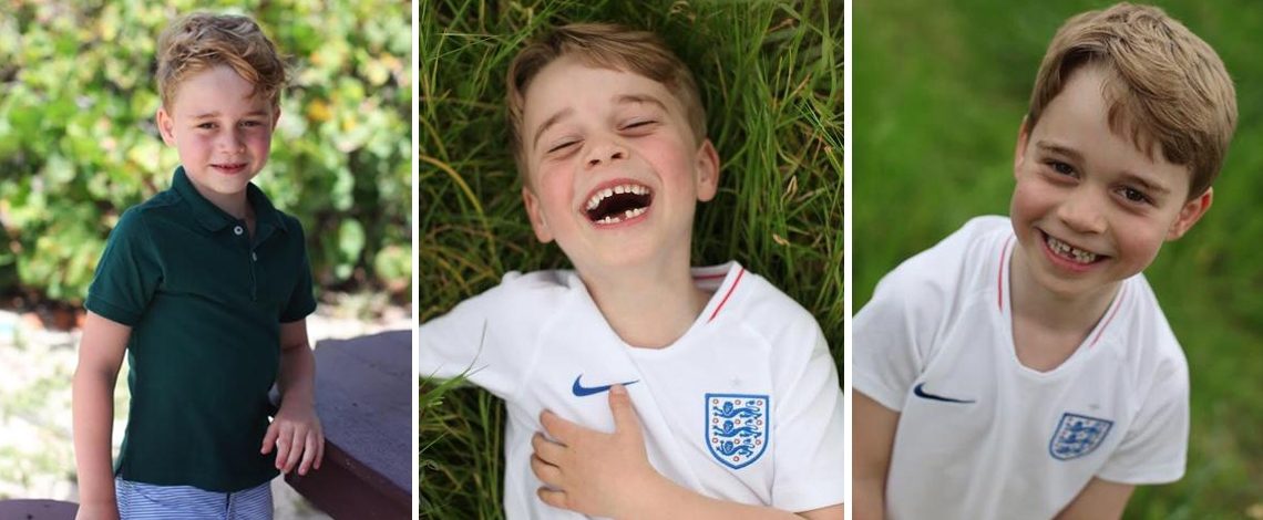 Príncipe George comemora 6 anos e Palácio de Kensington divulga fotos fofíssimas do herdeiro