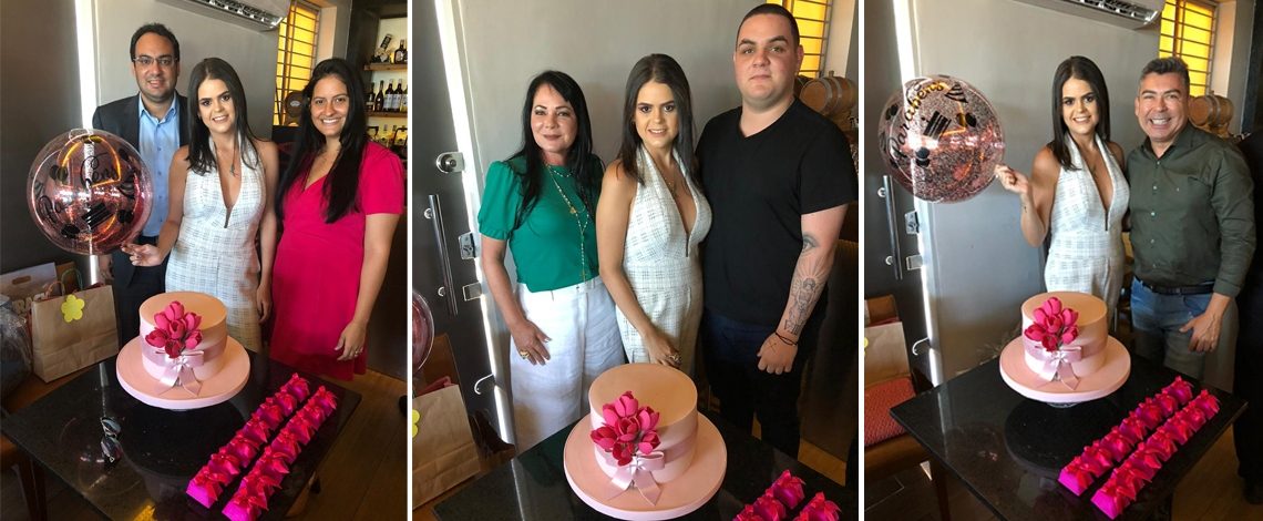 Karlinha Mendes Maia comemora aniversário no The W