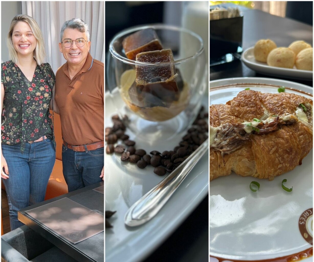 Degustação na cafeteria Senhor dos Cafés