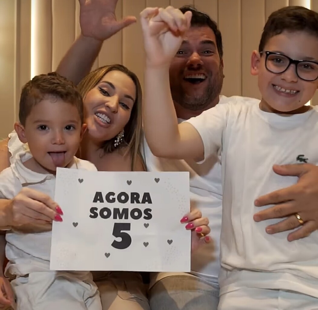 “Agora somos 5”