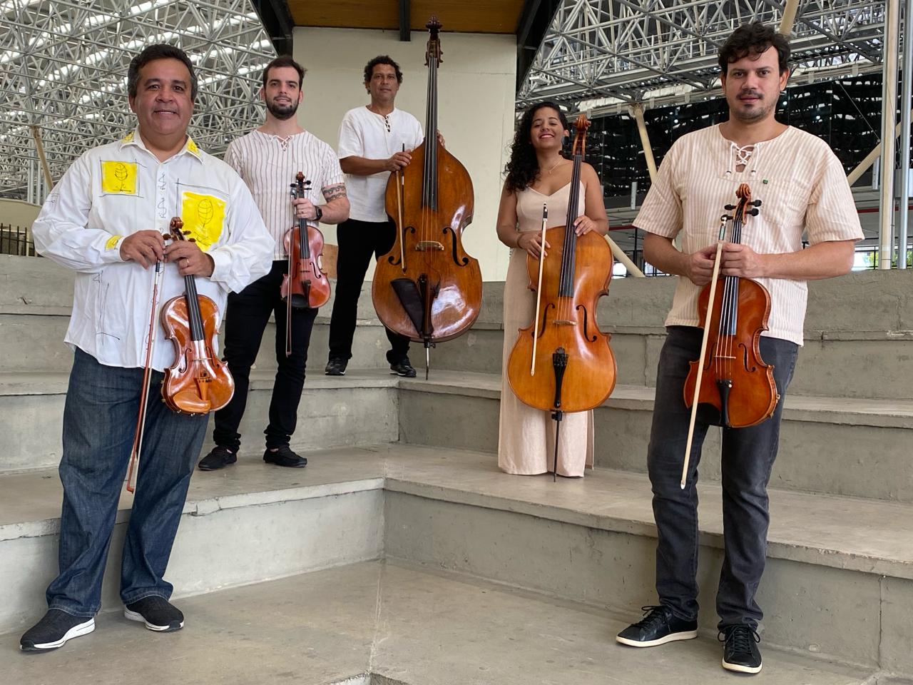 Quinteto Uirapuru se apresenta em capela histórica de 1636