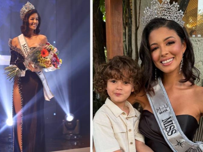 Mãe e Miss Universe Brasil 2024