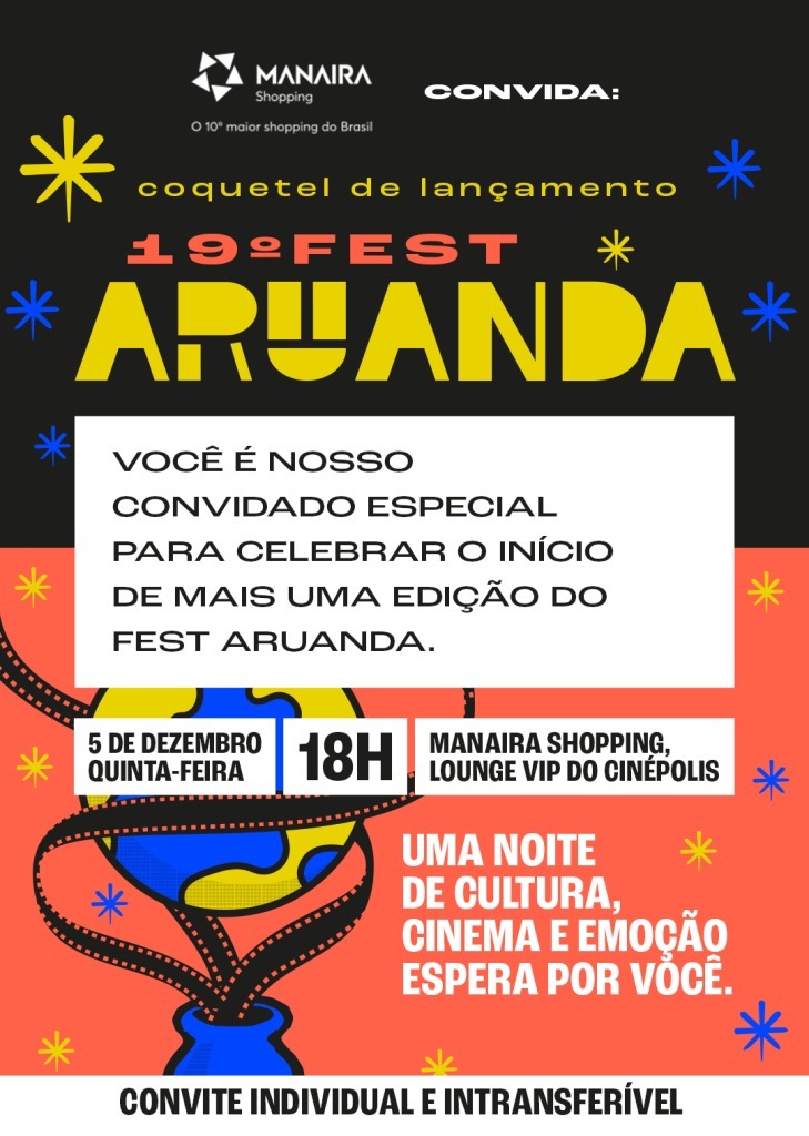 Lançamento da 19ª edição do Fest Aruanda