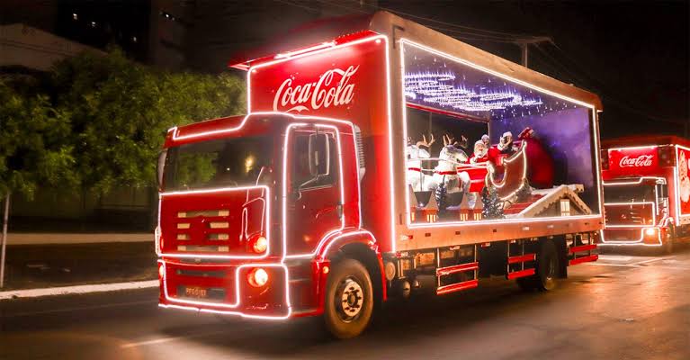 Amanhã: Caravana de Natal da Coca-Cola